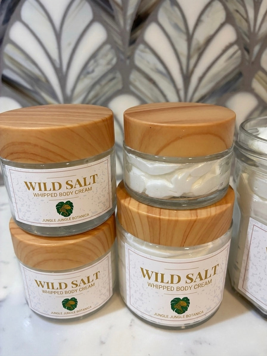 “WILD SALT” Whipped Body Butter 🐅 2 oz.